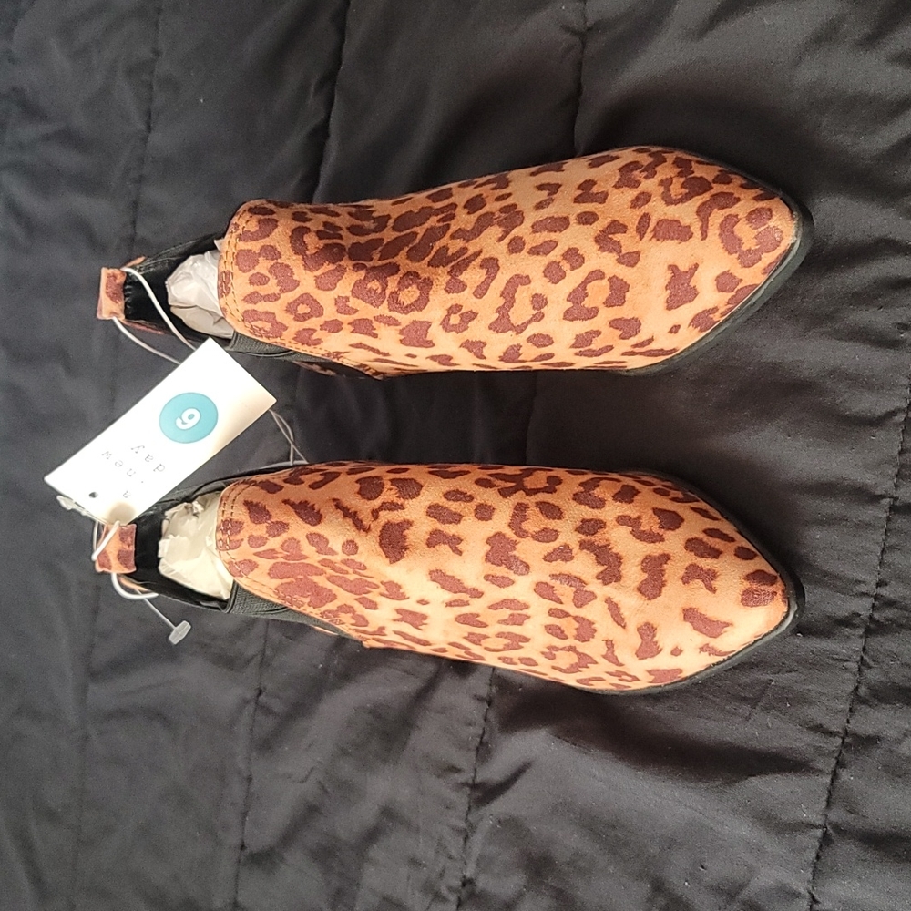 Leopard Boots